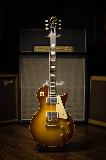 Gibson Custom Shop 1958 Les Paul Standard Reissue VOS Electric Guitar - Iced Tea Burst