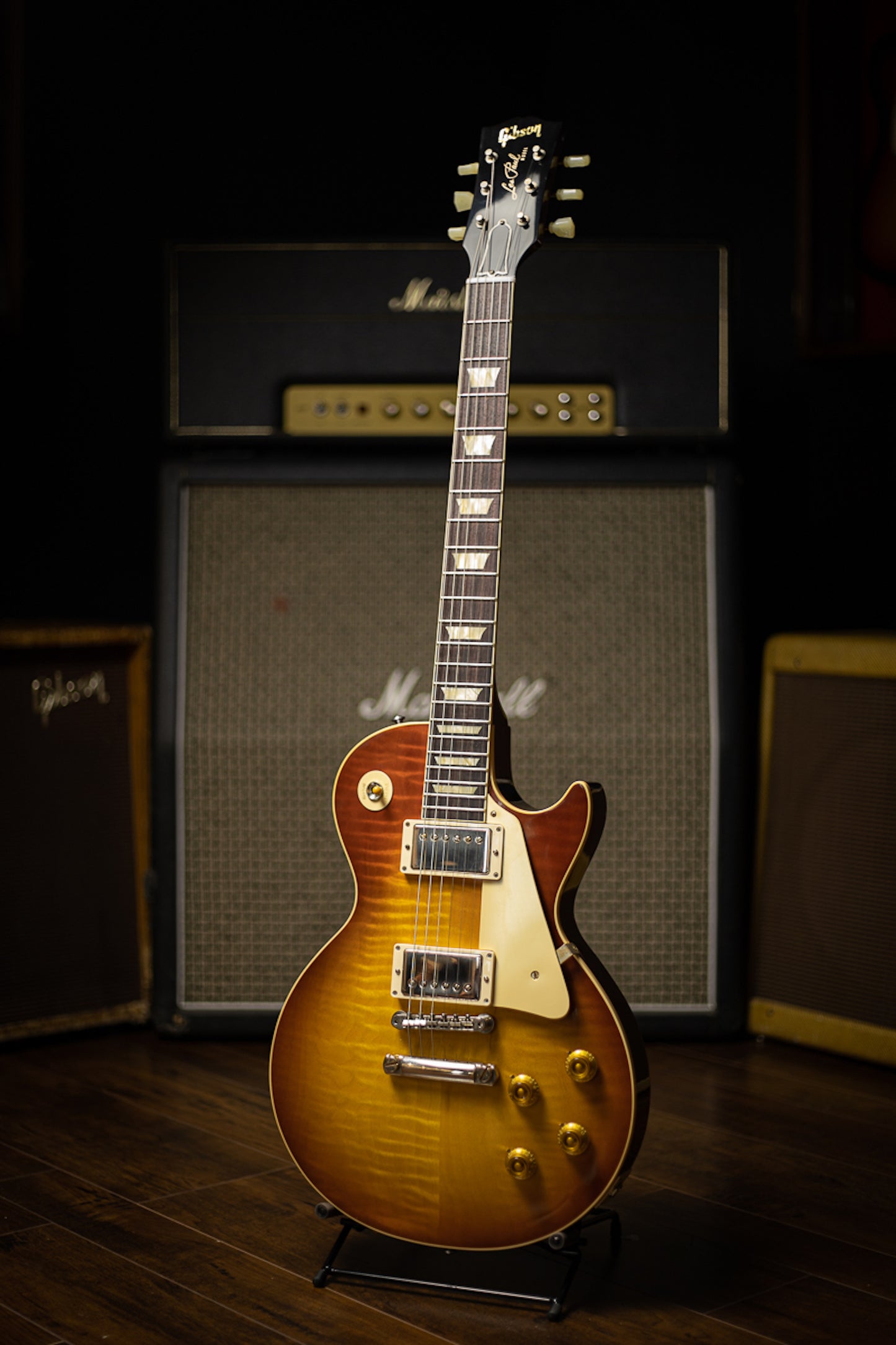 Gibson Custom Shop 60th Anniversary 1960 Les Paul Standard V1 VOS Electric Guitar - Antiquity Burst