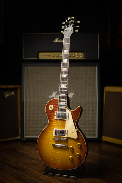 Gibson Custom Shop 60th Anniversary 1960 Les Paul Standard V1 VOS Electric Guitar - Antiquity Burst