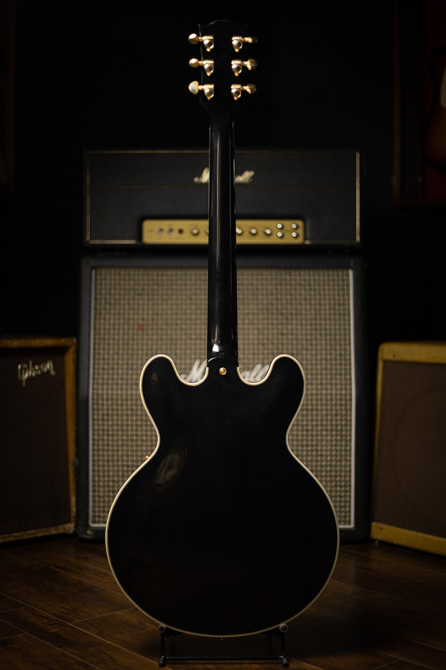 Gibson Custom Shop 1959 ES-355 Reissue Stop Bar VOS Electric Guitar - Ebony