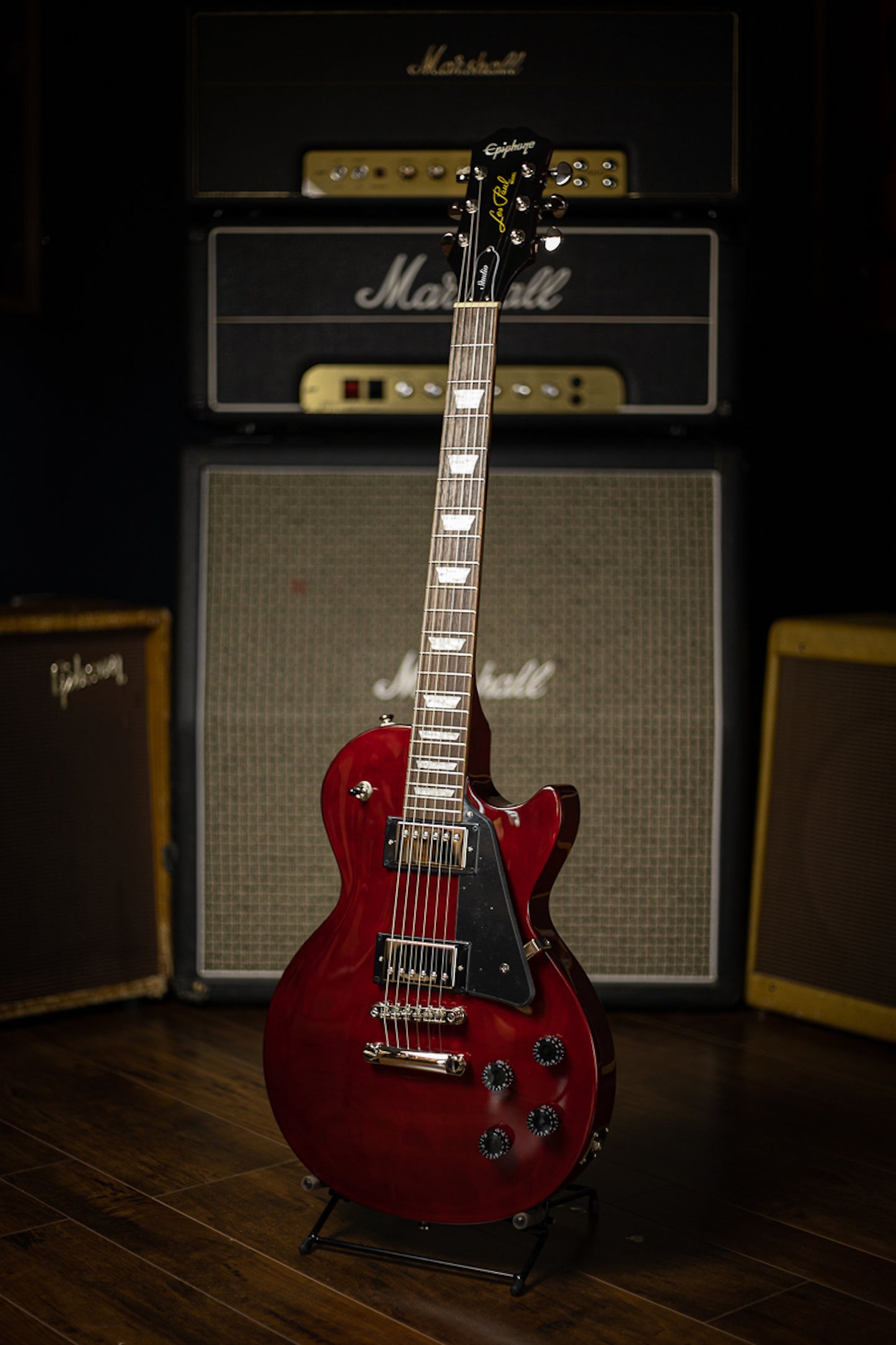 Epiphone Les Paul Studio Electric Guitar - Wine Red