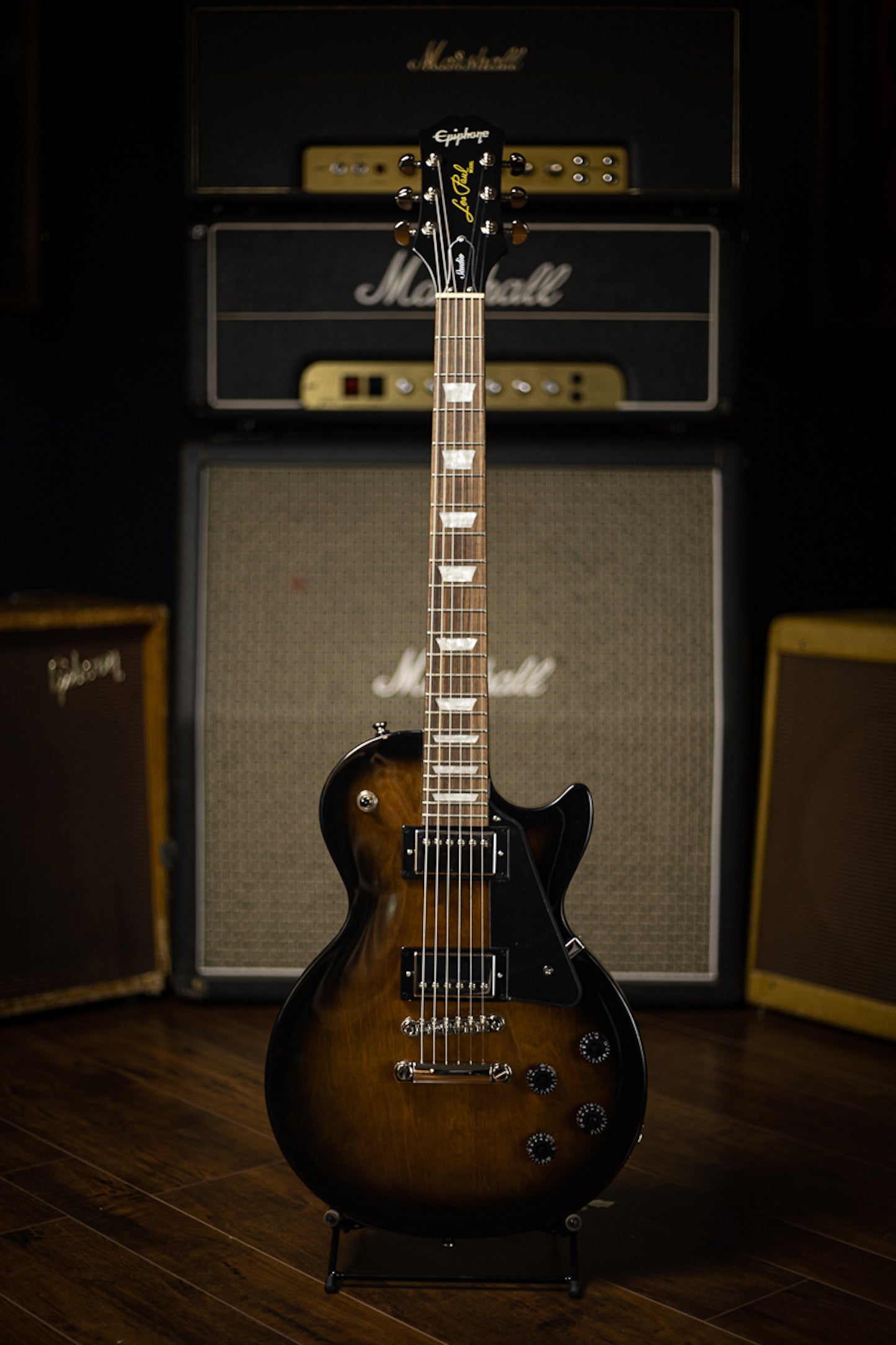 Epiphone Les Paul Studio Electric Guitar - Smokehouse Burst
