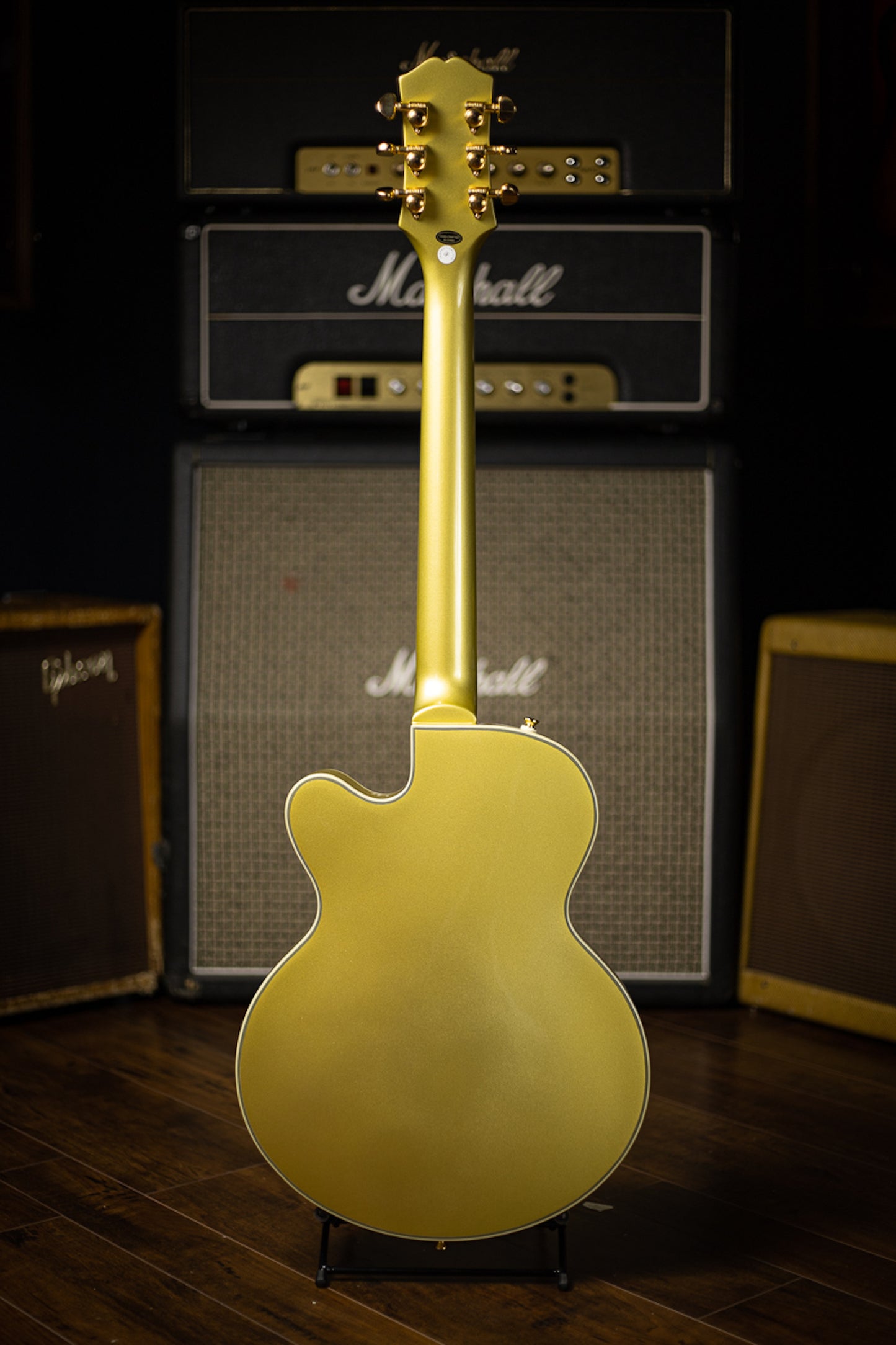 Epiphone Uptown Kat ES Electric Guitar - Topaz Gold Metallic