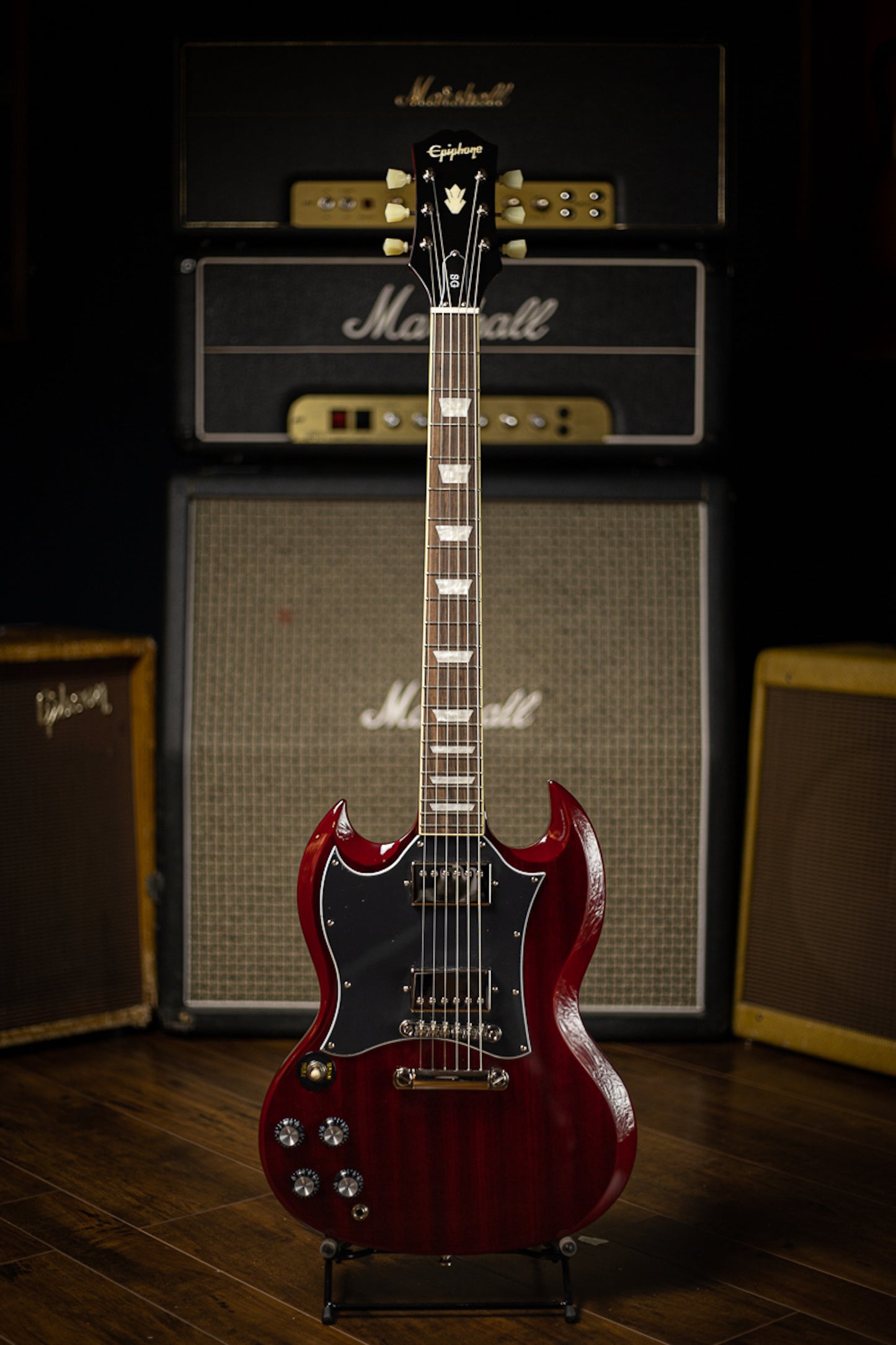 Epiphone SG Standard Left Handed Electric Guitar - Cherry