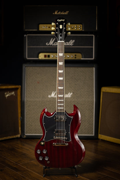Epiphone SG Standard Left Handed Electric Guitar - Cherry