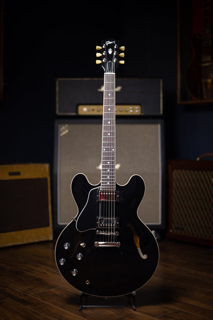 Gibson ES-335 Left Handed Electric Guitar - Vintage Ebony