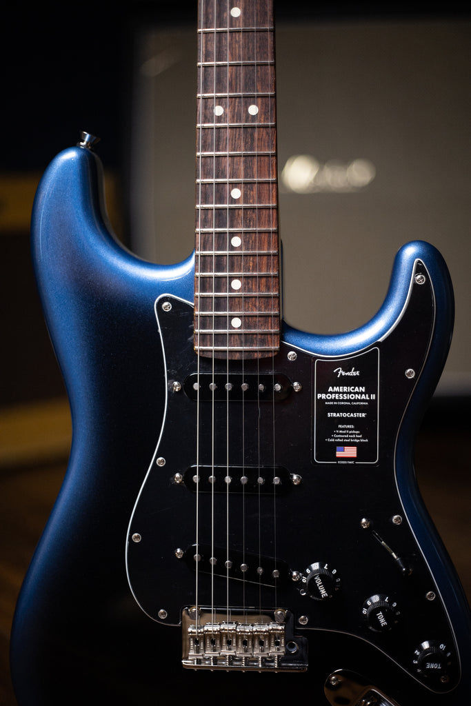 Fender American Professional II Stratocaster Rosewood Electric Guitar - Dark Night