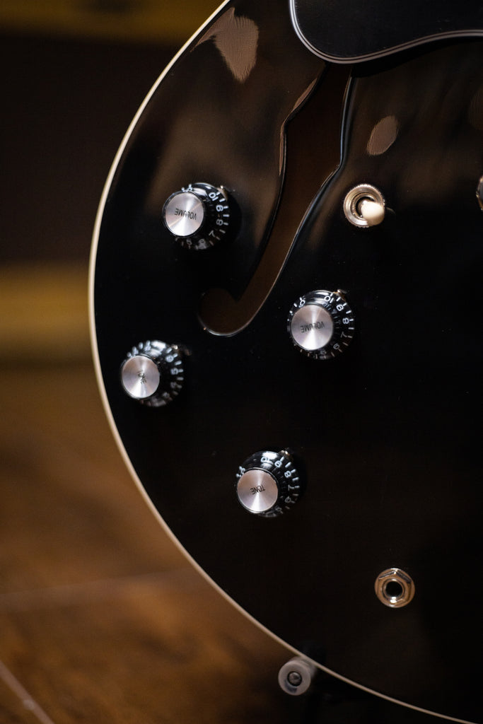Gibson ES-335 Left Handed Electric Guitar - Vintage Ebony