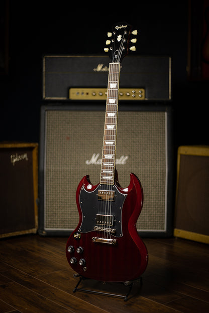 Epiphone SG Standard Left Handed Electric Guitar - Cherry