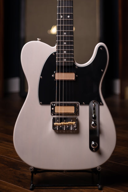 Fender Gold Foil Telecaster Electric Guitar - White Blonde