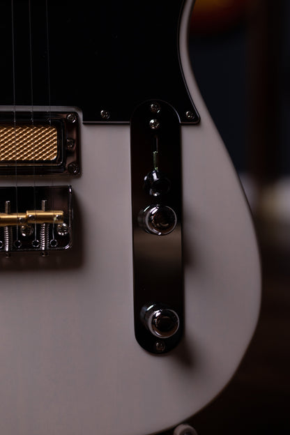 Fender Gold Foil Telecaster Electric Guitar - White Blonde