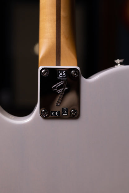 Fender Gold Foil Telecaster Electric Guitar - White Blonde