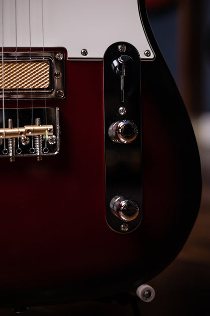 Fender Gold Foil Telecaster Electric Guitar - Candy Apple Burst