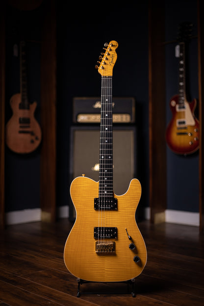 1996 Fender Nokie Edwards Owned Signature MIJ Electric Guitar - Amber Flame