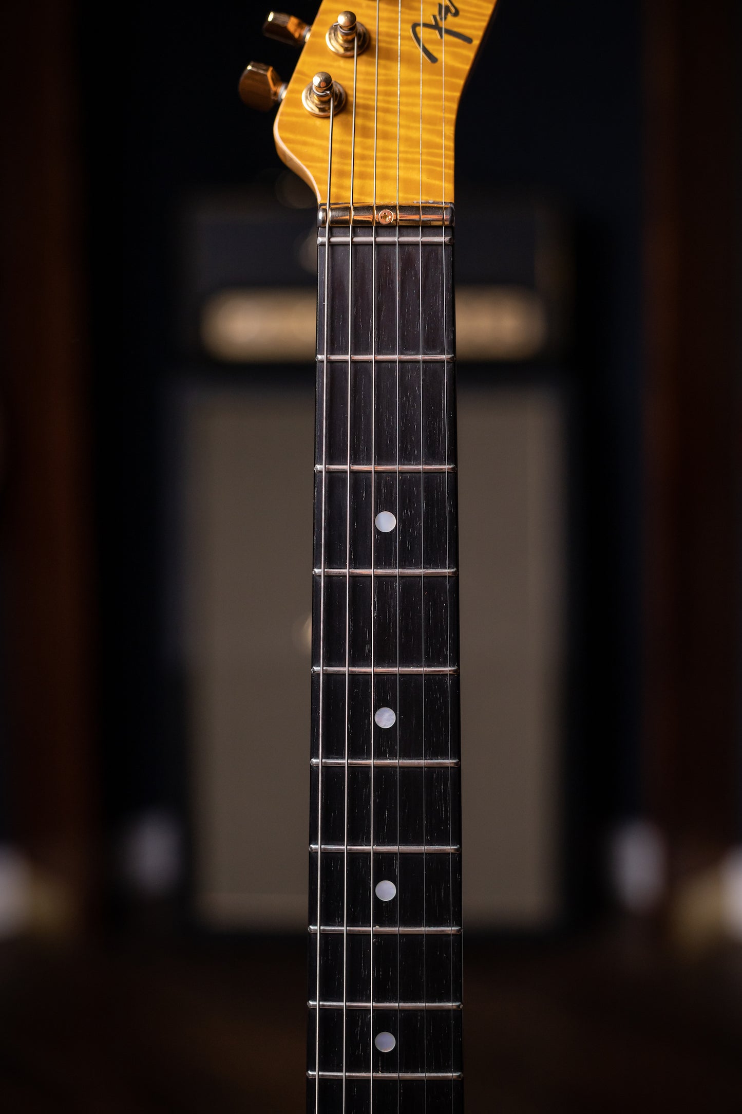 1996 Fender Nokie Edwards Owned Signature MIJ Electric Guitar - Amber Flame