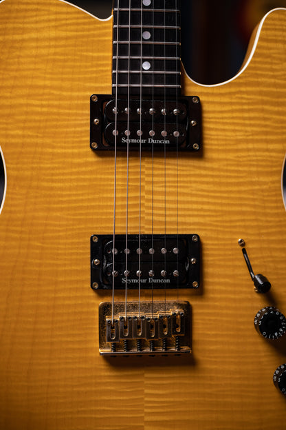 1996 Fender Nokie Edwards Owned Signature MIJ Electric Guitar - Amber Flame