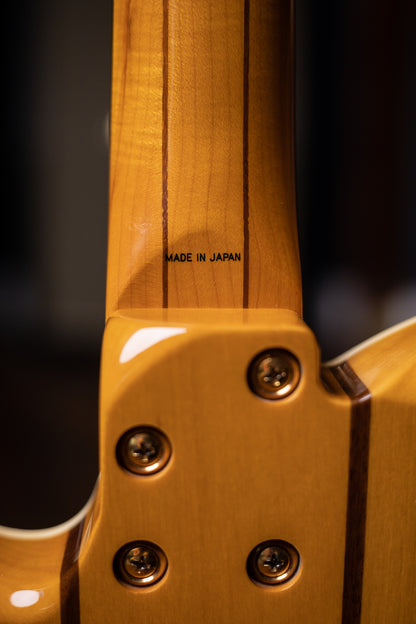 1996 Fender Nokie Edwards Owned Signature MIJ Electric Guitar - Amber Flame