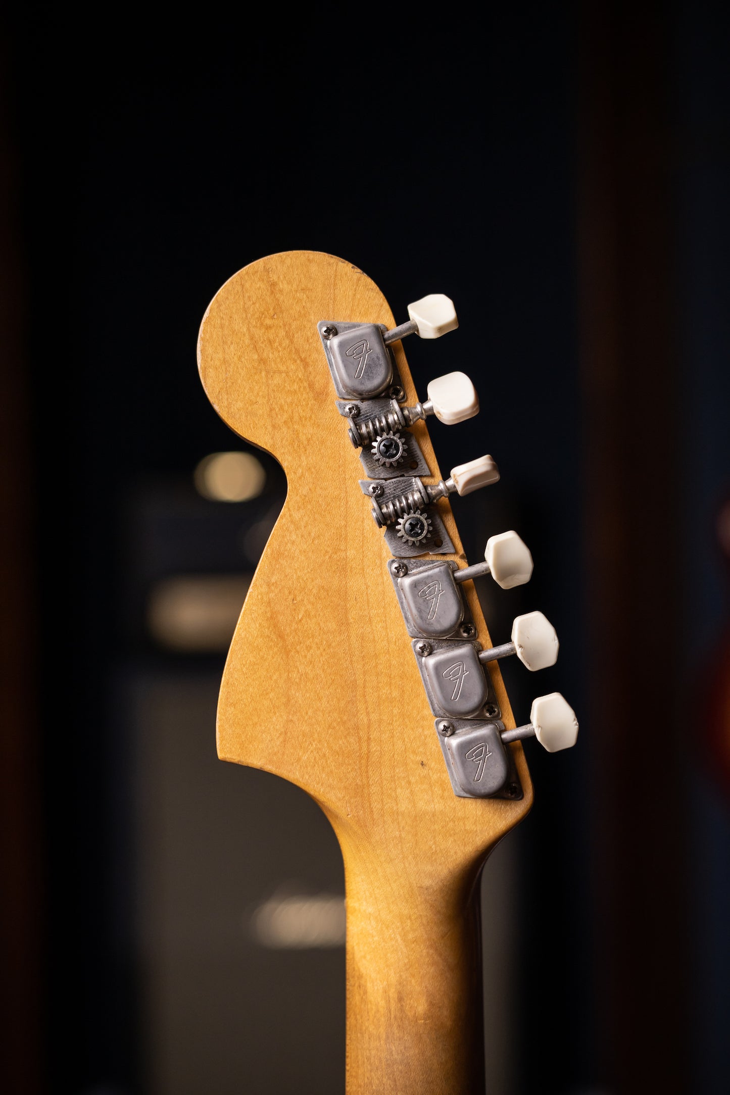 1966 Fender Mustang Signed By John Kay Of Steppenwolf Electric Guitar - Daphne Blue