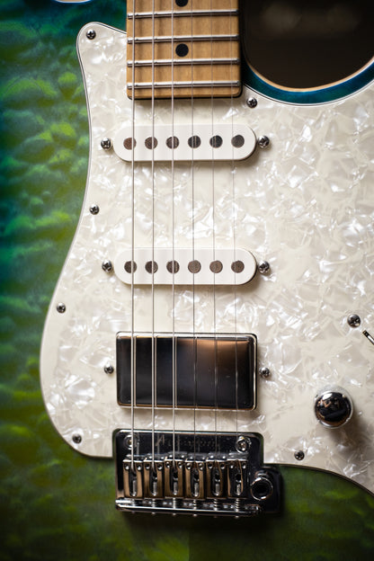 2017 Tom Anderson Drop Top Classic Electric Guitar - Maui Kazowie