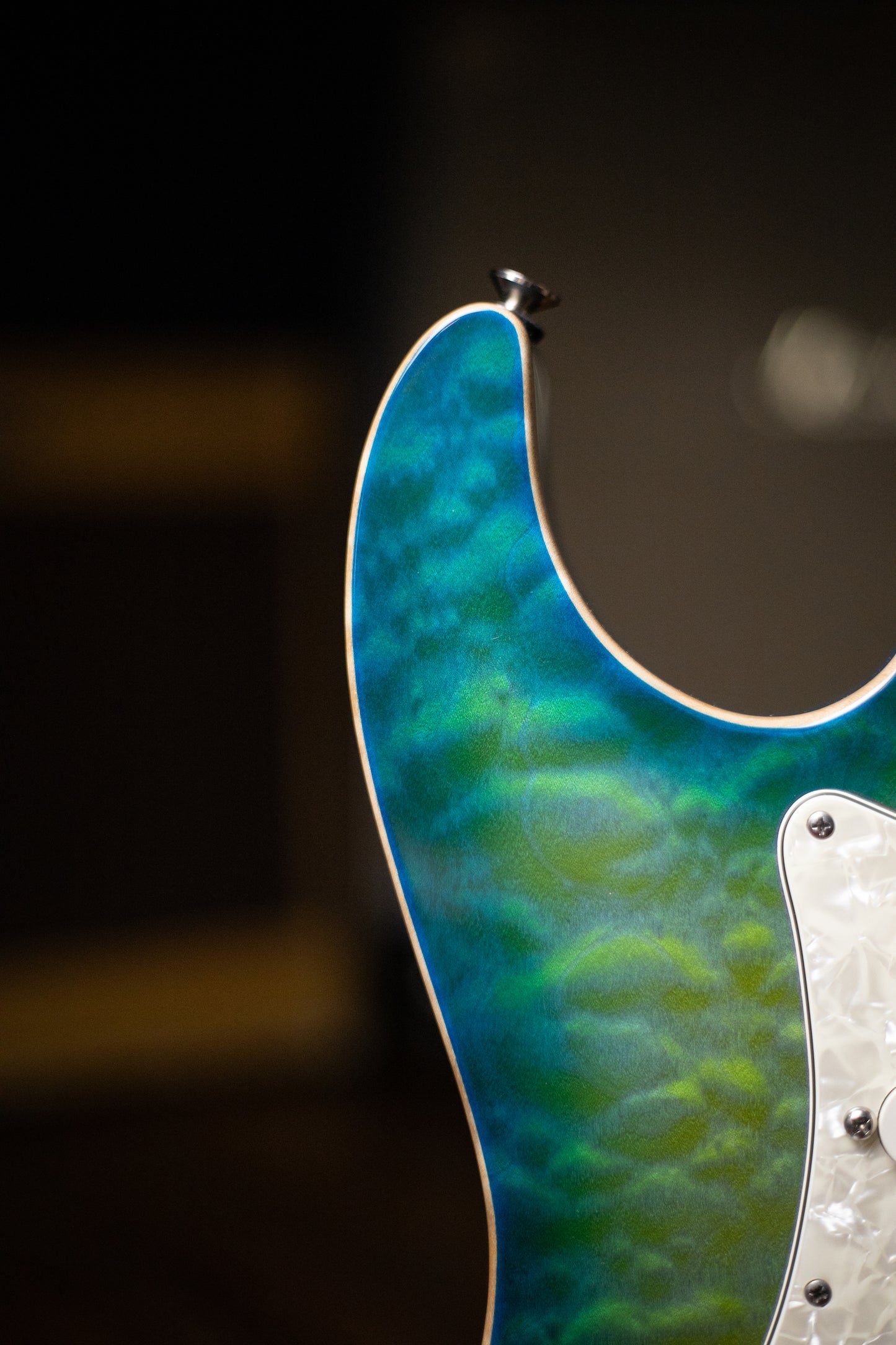 2017 Tom Anderson Drop Top Classic Electric Guitar - Maui Kazowie