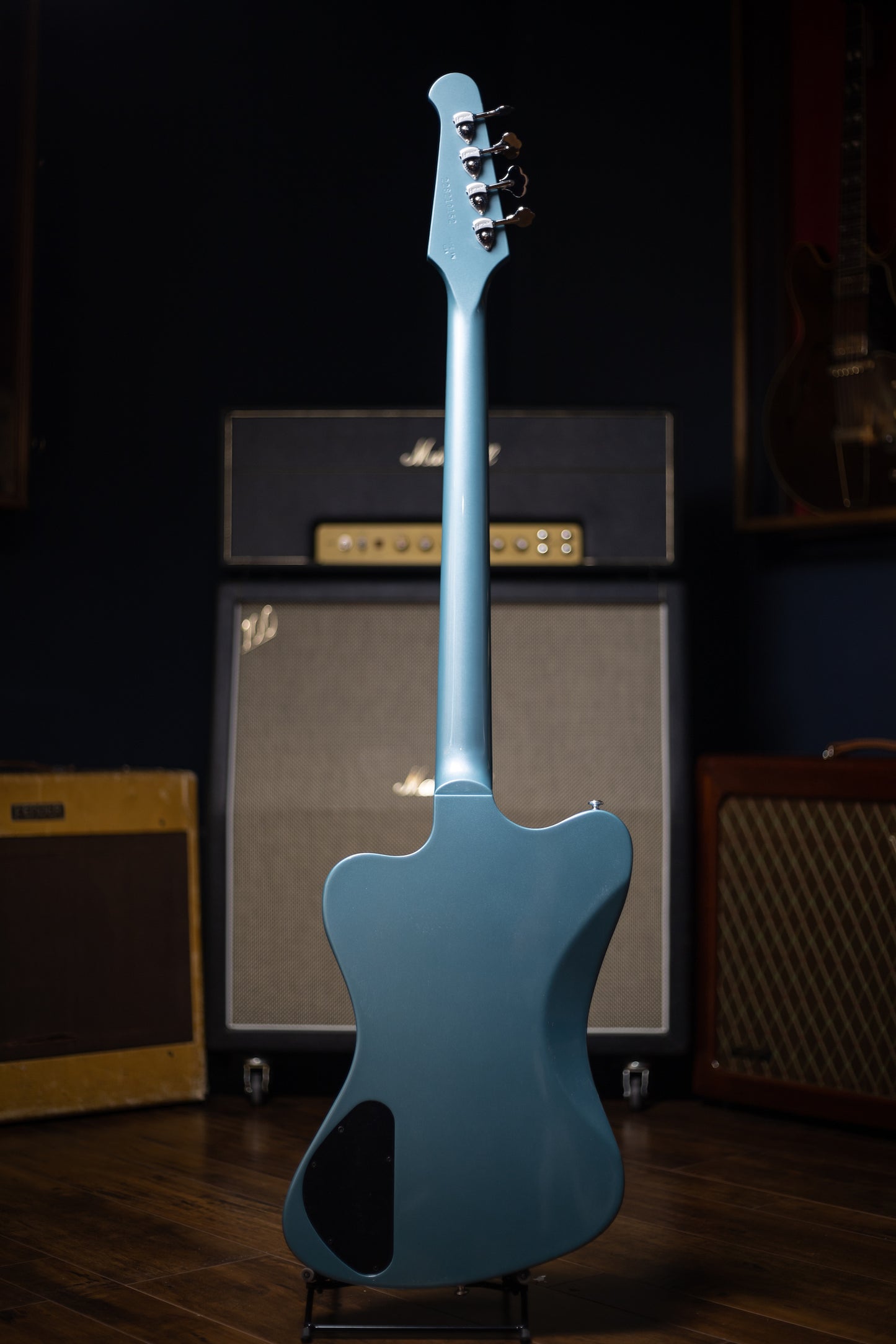 Gibson Thunderbird Bass Guitar - Faded Pelham Blue w/ Non-Reverse Headstock