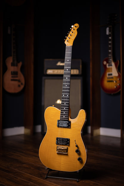 1996 Fender Nokie Edwards Owned Signature MIJ Electric Guitar - Amber Flame