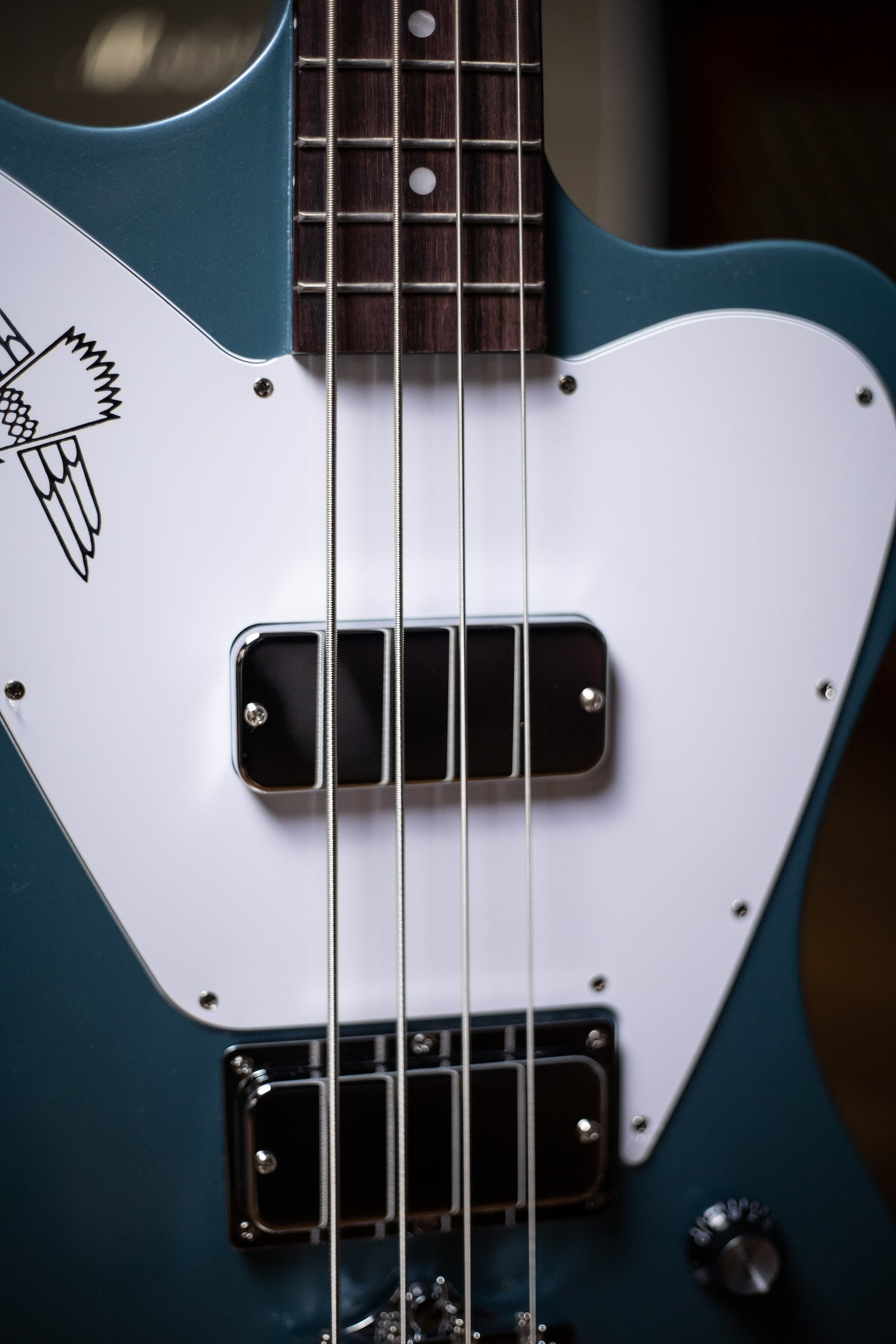 Gibson Thunderbird Bass Guitar - Faded Pelham Blue w/ Non-Reverse Headstock