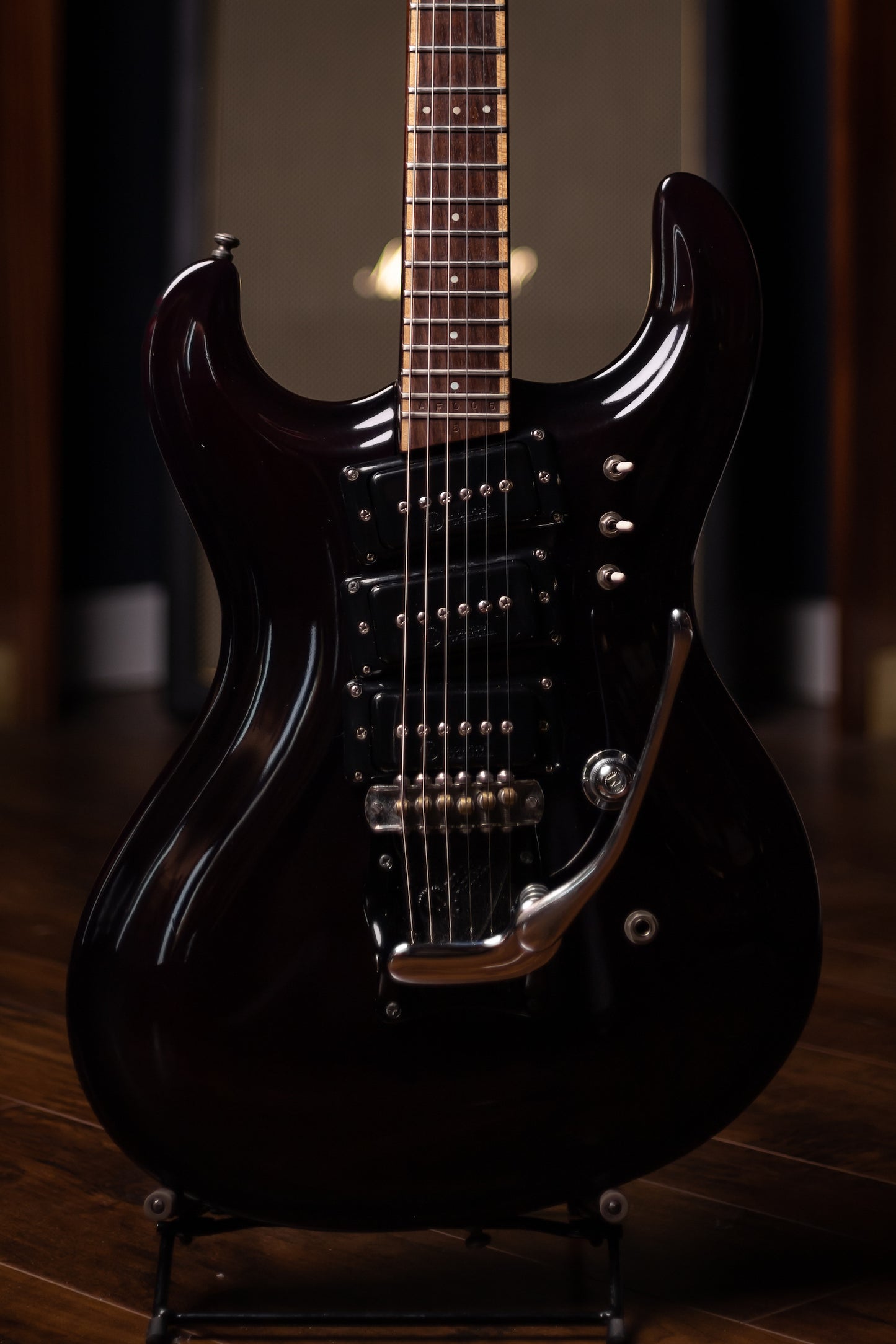 1988 Mosrite Prototype Signed By Semie Mosley Electric Guitar - Merlot