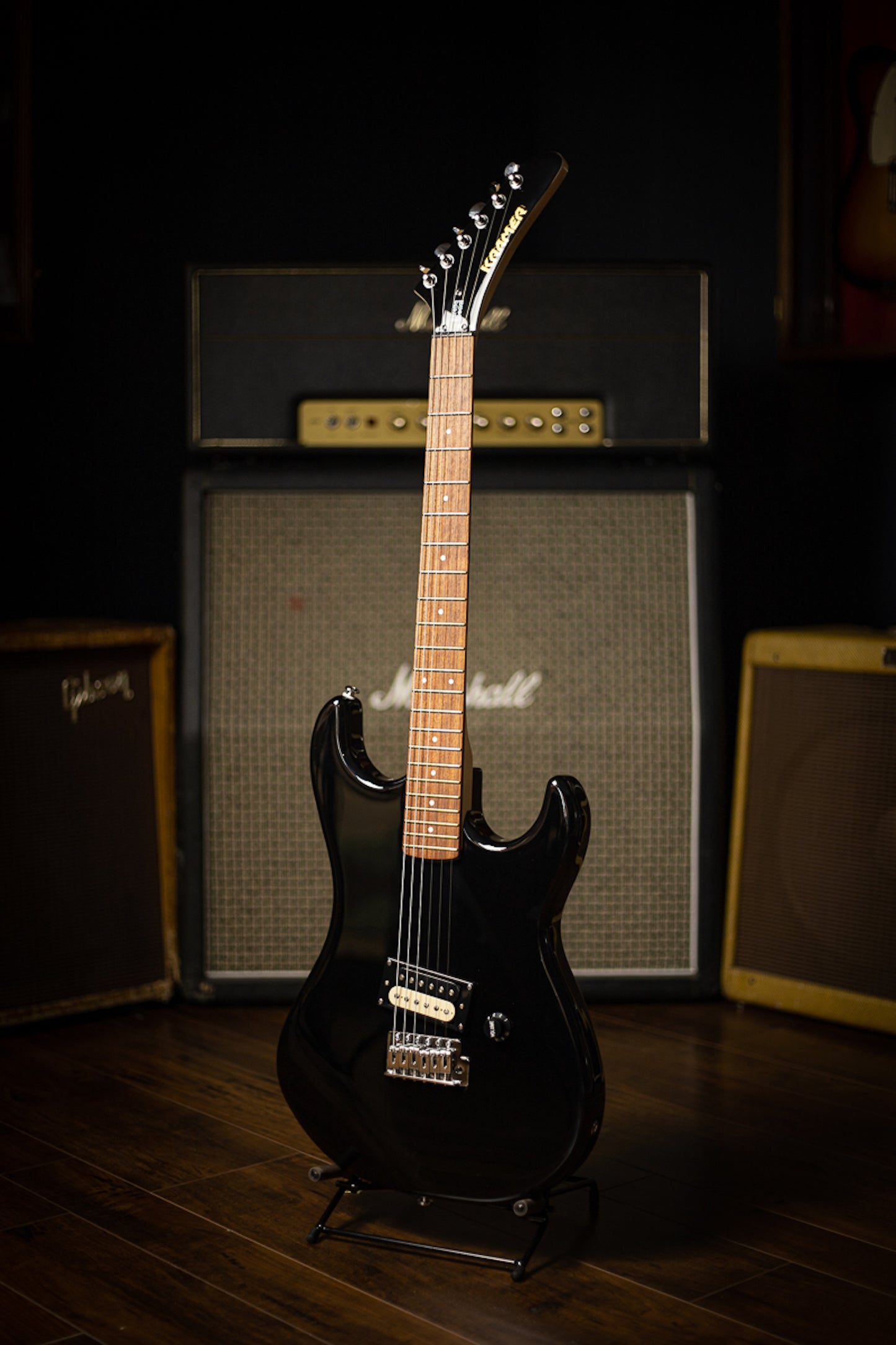Kramer Baretta Special Chrome Hardware Electric Guitar - Black