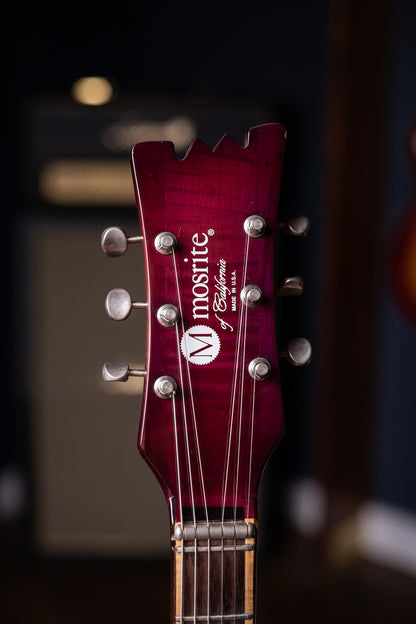 1988 Mosrite Prototype Signed By Semie Mosley Electric Guitar - Merlot