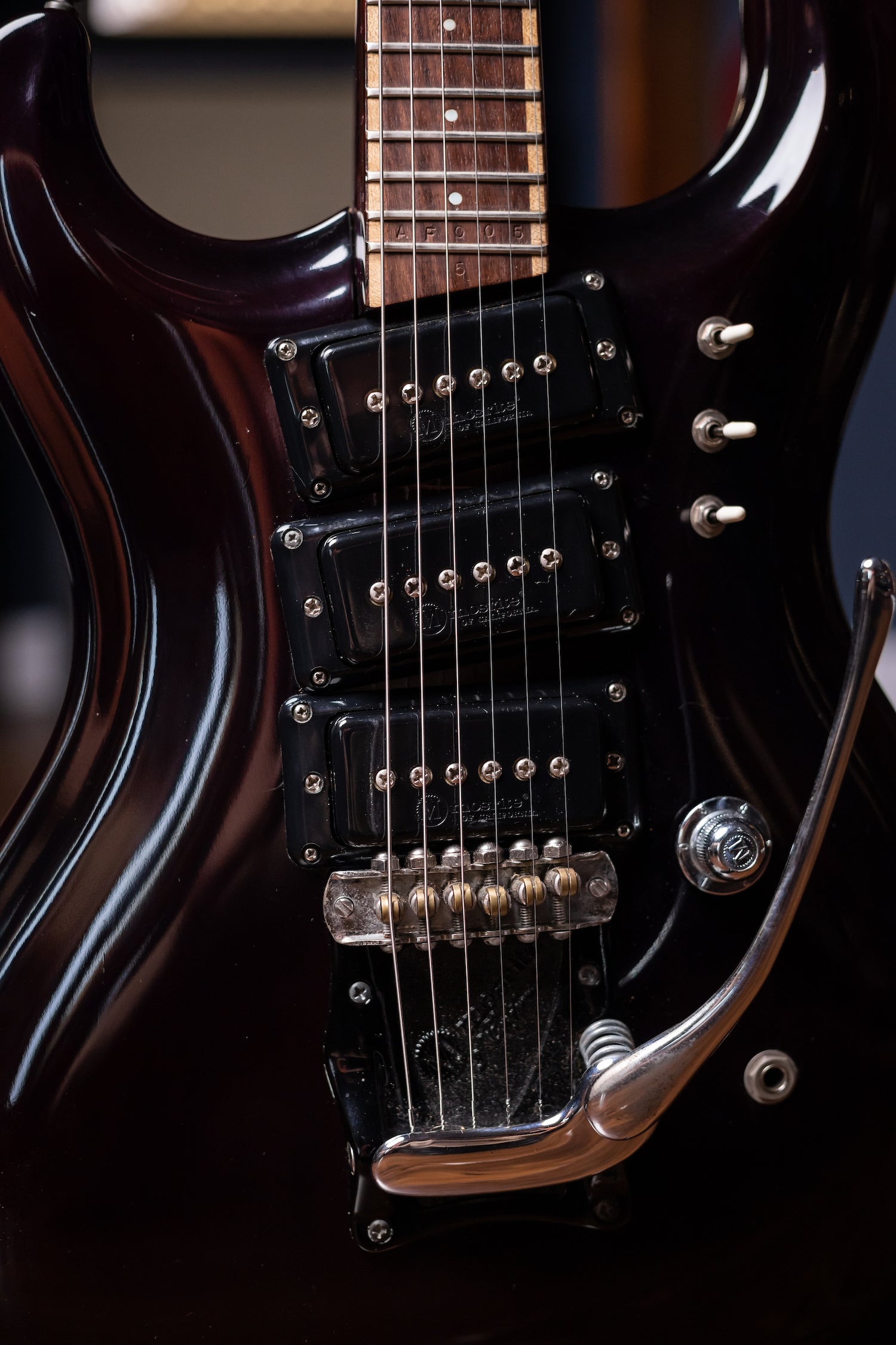 1988 Mosrite Prototype Signed By Semie Mosley Electric Guitar - Merlot