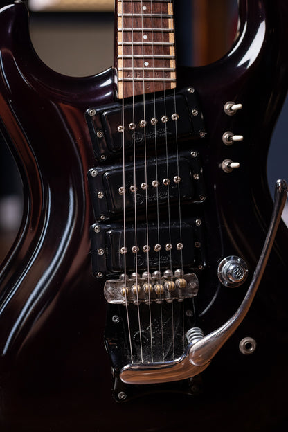 1988 Mosrite Prototype Signed By Semie Mosley Electric Guitar - Merlot