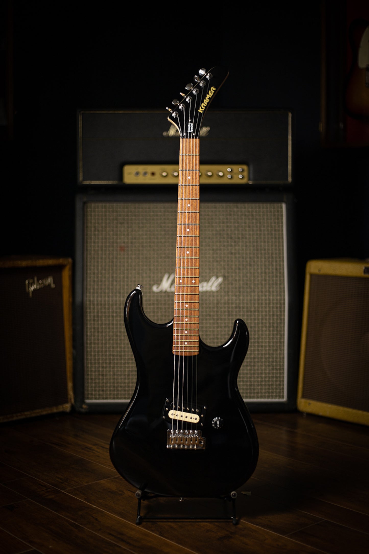 Kramer Baretta Special Chrome Hardware Electric Guitar - Black