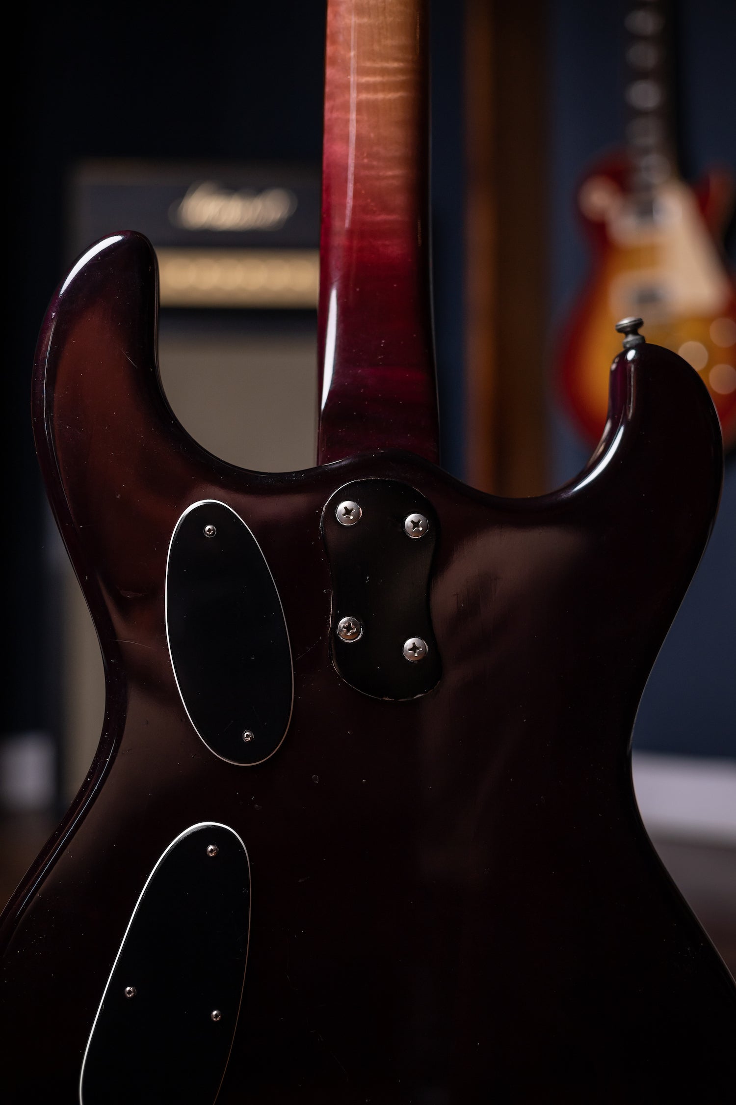 1988 Mosrite Prototype Signed By Semie Mosley Electric Guitar - Merlot