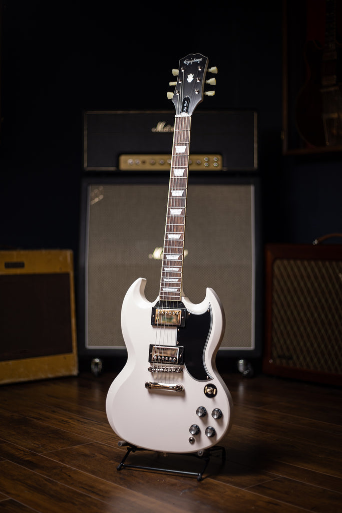 Epiphone 1961 SG Standard Electric Guitar - Aged Classic White