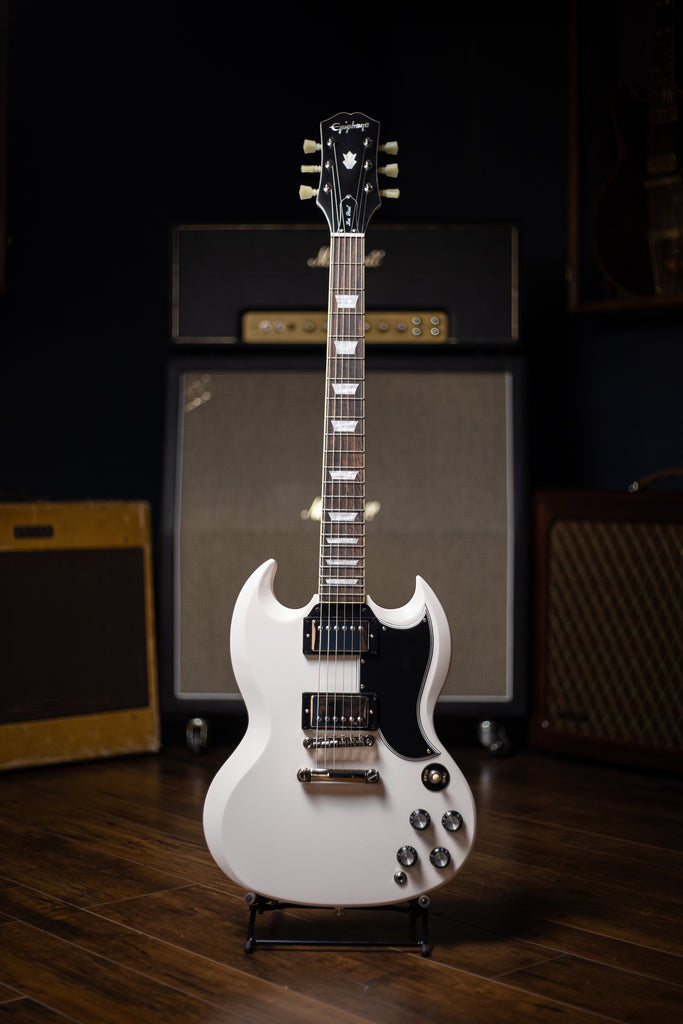 Epiphone 1961 SG Standard Electric Guitar - Aged Classic White