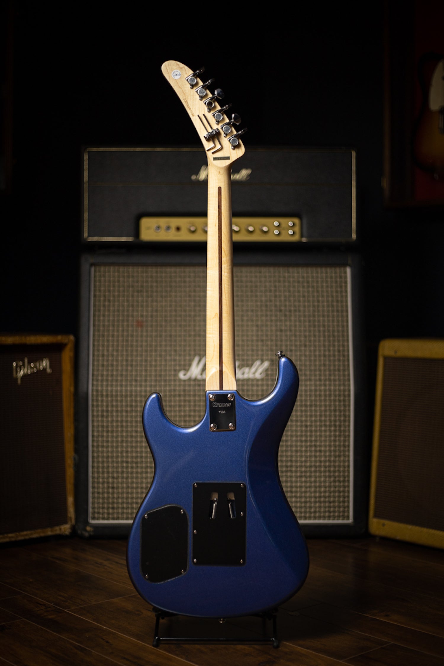 Kramer The 84 Electric Guitar - Blue Metallic – Walt Grace Vintage