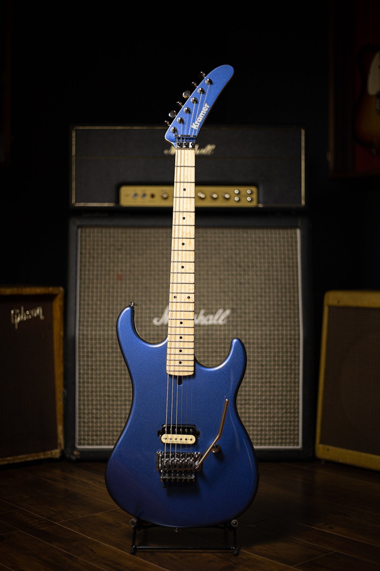 Kramer The 84 Electric Guitar - Blue Metallic