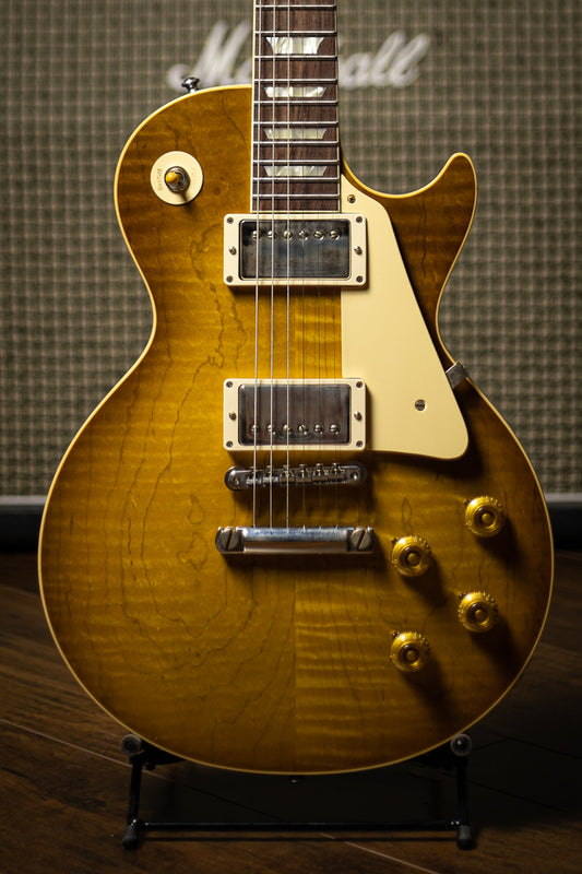 Gibson Custom Shop 1959 Les Paul Standard Reissue VOS Electric Guitar - Dirty Lemon
