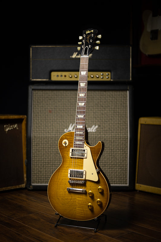 Gibson Custom Shop 1959 Les Paul Standard Reissue VOS Electric Guitar - Dirty Lemon