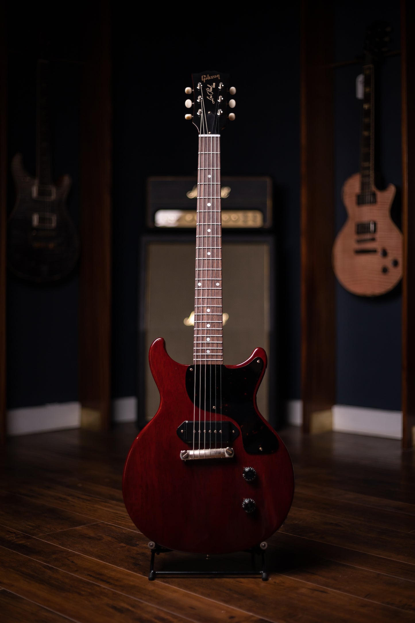 Gibson Custom Shop 1958 Les Paul Junior Double Cut Electric Guitar - Cherry Red