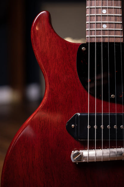 Gibson Custom Shop 1958 Les Paul Junior Double Cut Electric Guitar - Cherry Red