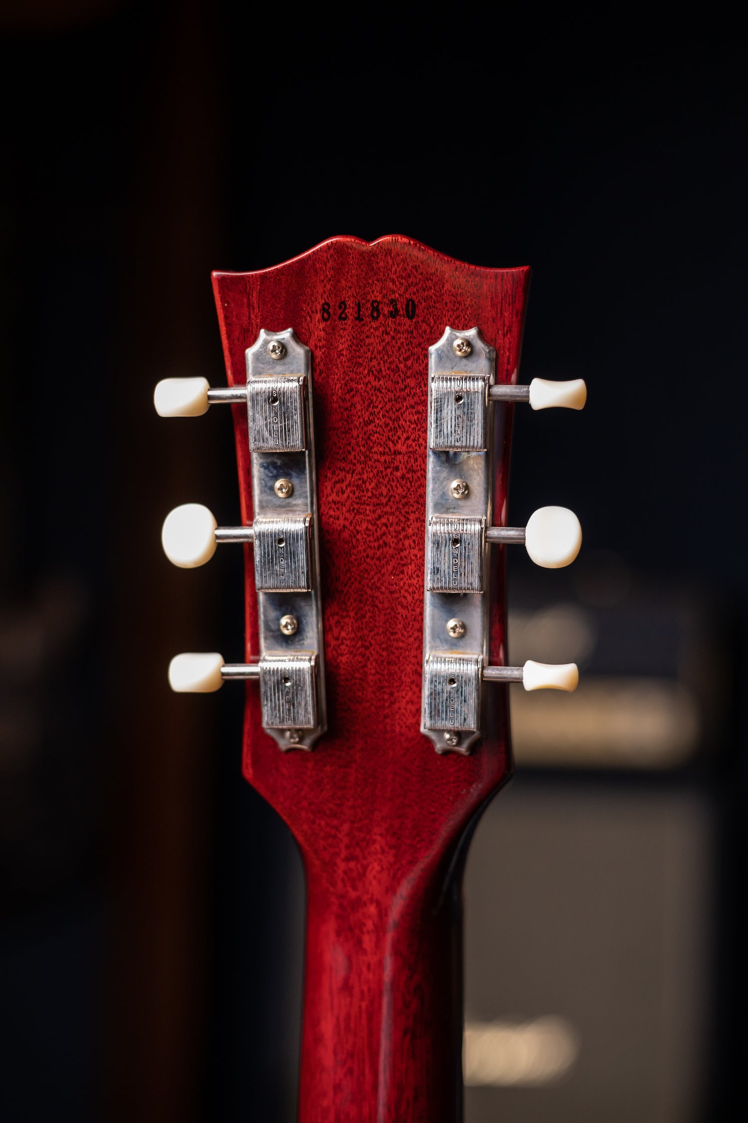 Gibson Custom Shop 1958 Les Paul Junior Double Cut Electric Guitar - Cherry Red