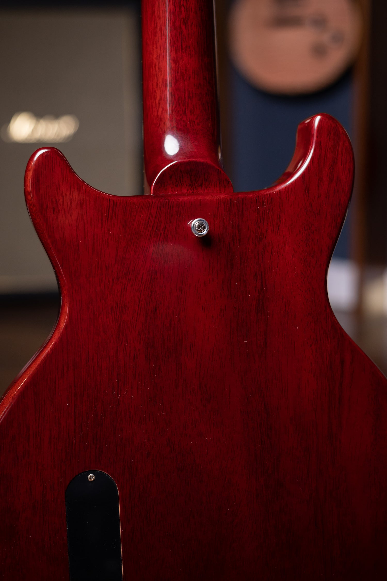 Gibson Custom Shop 1958 Les Paul Junior Double Cut Electric Guitar - Cherry Red