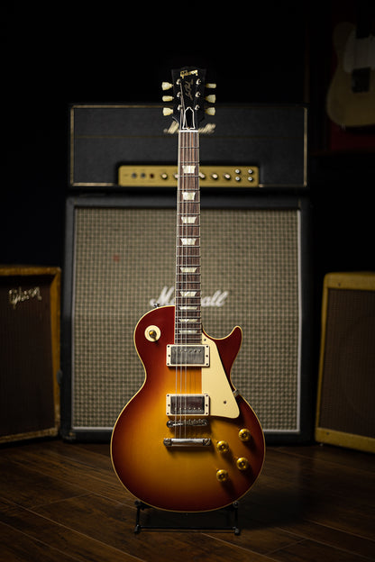 Gibson Custom Shop 1958 Les Paul Standard Reissue VOS Electric Guitar - Washed Cherry Sunburst