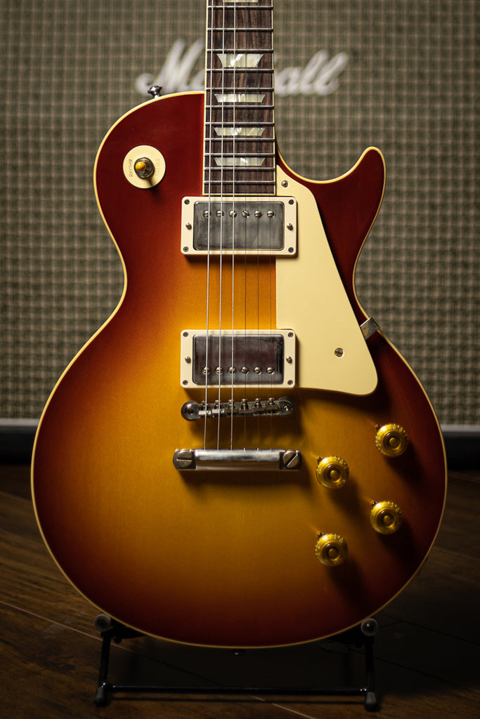 Gibson Custom Shop 1958 Les Paul Standard Reissue VOS Electric Guitar - Washed Cherry Sunburst