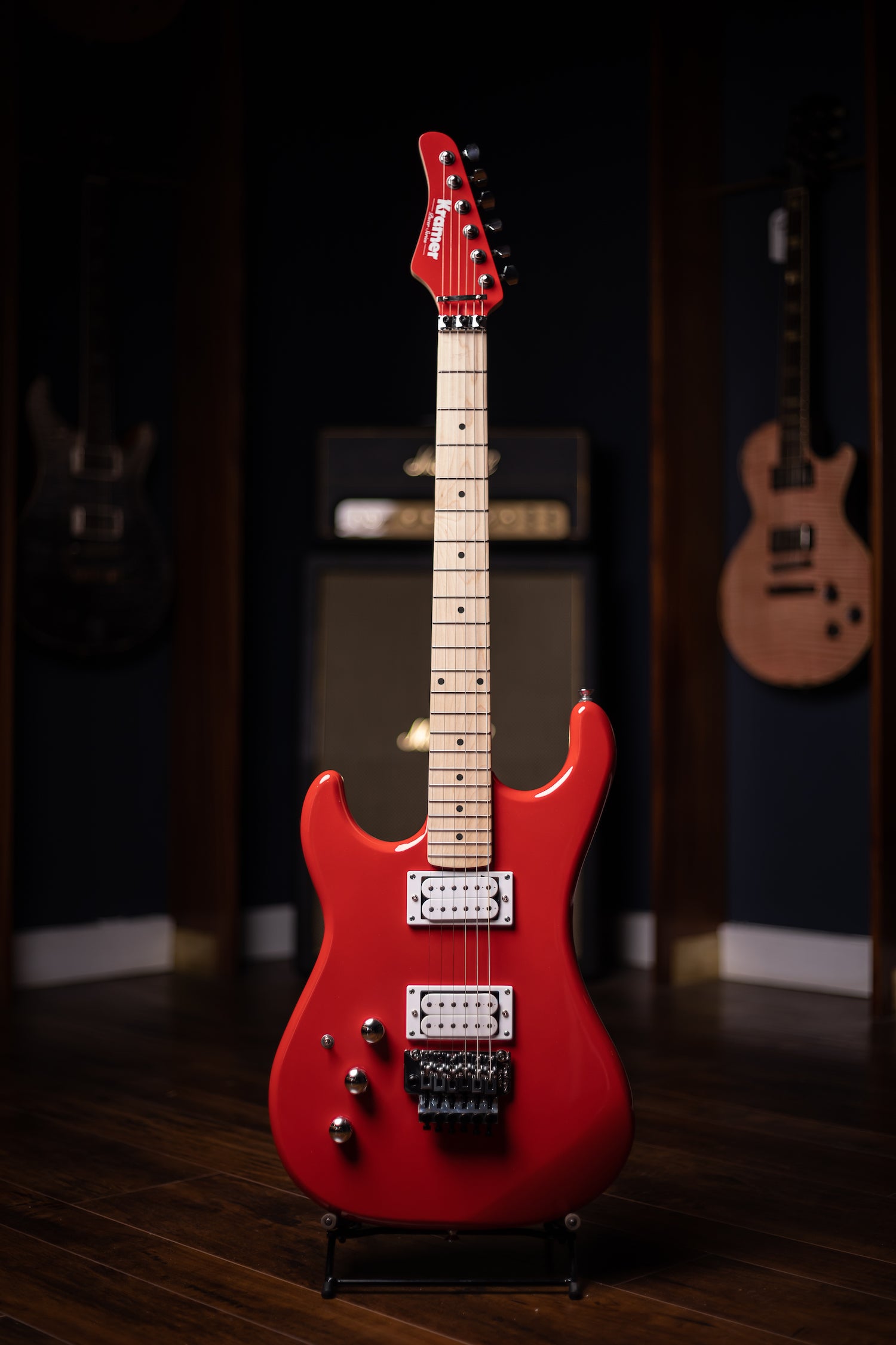 Kramer Pacer Classic FR Special Left Handed Electric Guitar - Red