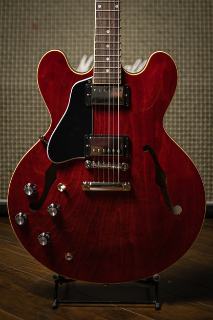 Gibson ES-335 Left Handed Electric Guitar - Sixties Cherry