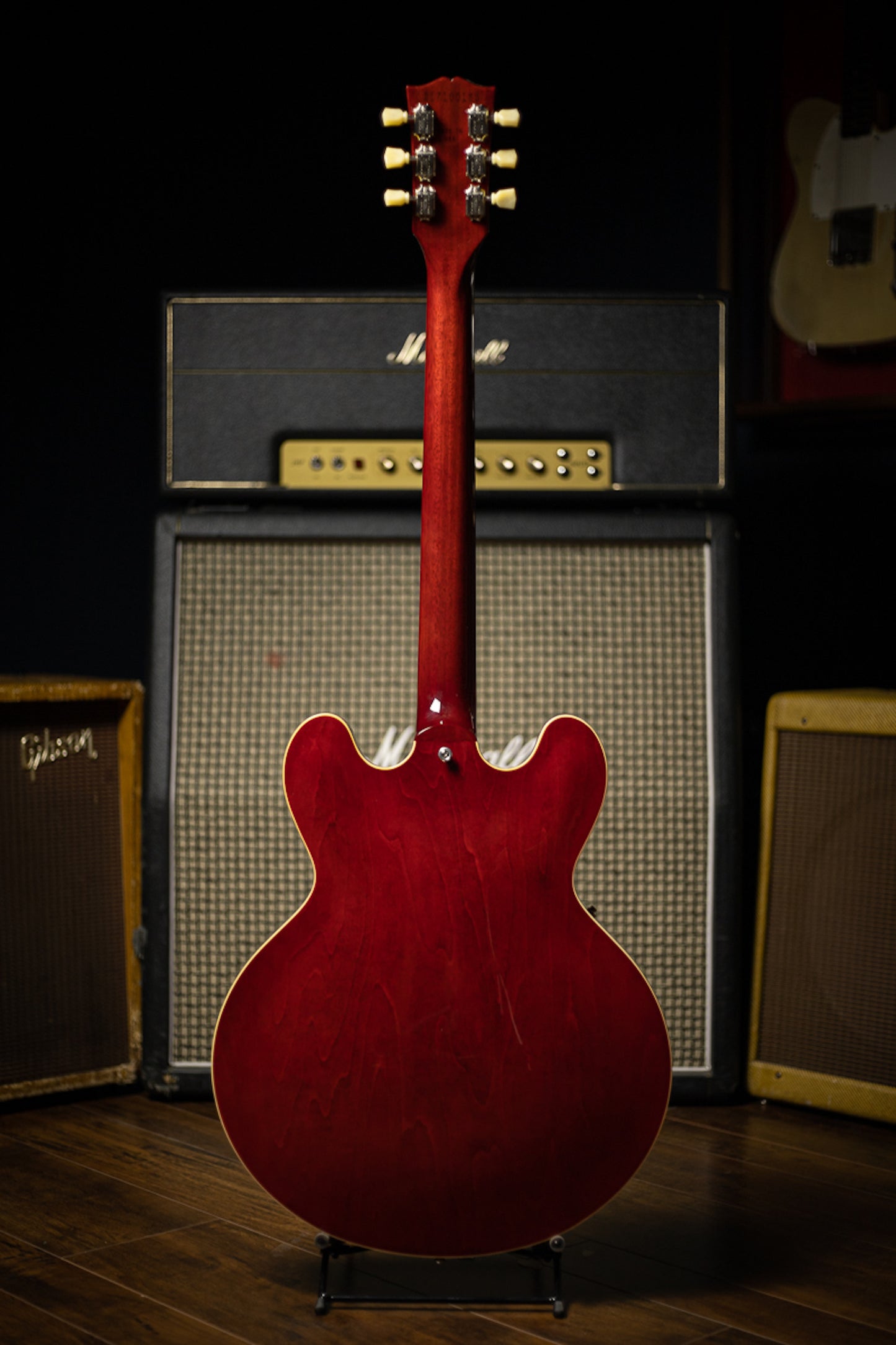 Gibson ES-335 Left Handed Electric Guitar - Sixties Cherry