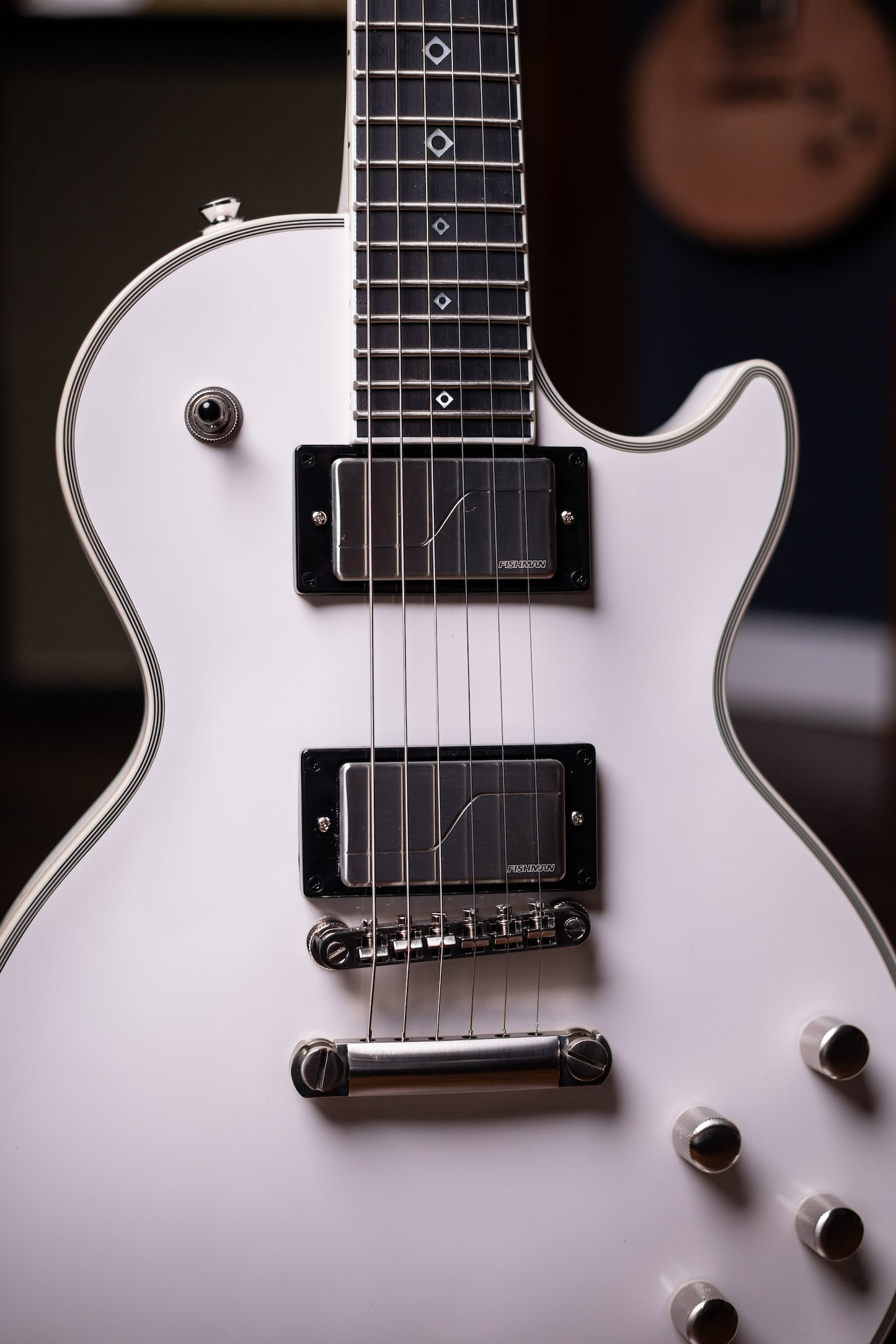 Epiphone Jerry Cantrell Prophecy Les Paul Custom Electric Guitar - Bone White